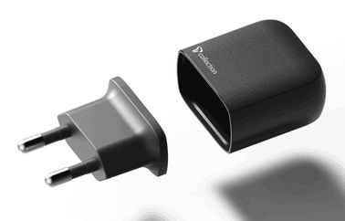 良い価格 EU韓国の市場のための二重USBポート5V 1A/2.1A/2.4Aを持つ黒く速い移動式充電器 オンライン