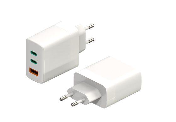 良い価格 オーダーメイド 5V2.4A / 5V3.0A 急速モバイル充電器 EU KC USプラグ ホワイト オンライン