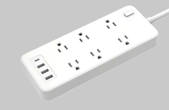 良い価格 32W スマート パワー ストライプ 多重 USB ポート あなたの必須のホーム オフィス ツール オンライン