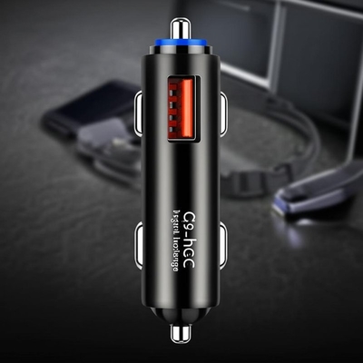 良い価格 双 USB カー 充電器 12V-24V 入力 2.4A 3.0A 出力 オンライン