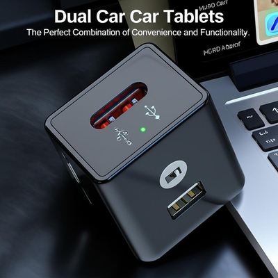良い価格 デュアルUSBカーチャージャー 2.4A 3.0A出力 12V-24V入力対応 オンライン